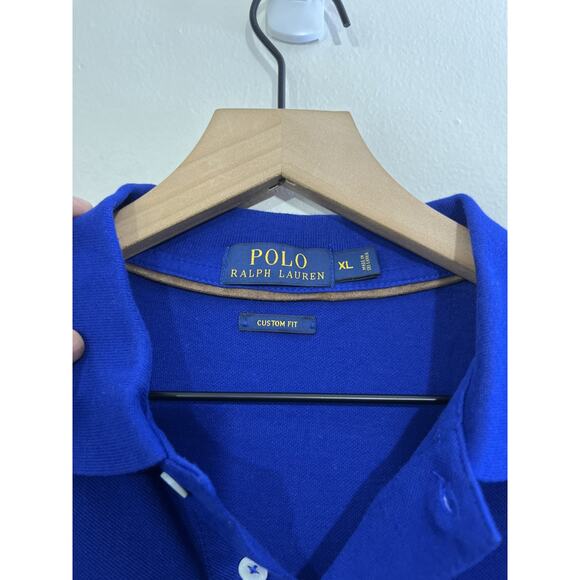 Polo Ralph Lauren Polo Shirt XL Preppy Equestrian Polo Match Crest Normcore Golf - Picture 6 of 13